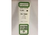Evergreen [5-243] 14 Half Round Strip .100 (15 per pack)