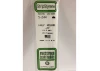 Evergreen [5-244] 14 Half Round Strip .125 (1:8) (15 per pack)