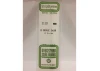 Evergreen [6-1110] 14 O-Scale Strip (1 x 10) .020 x .200 (100 per pack)