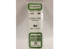 Evergreen [6-1408] 14 O-Scale Strip (4 x 8) .080 x .160 (100 per pack)
