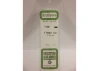 Evergreen [7102] 14 S-Scale Strip (1 x 2) .015 x .031 (10 per pack)