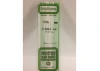 Evergreen [7106] 14 S-Scale Strip (1 x 6) .015 x .093 (10 per pack)