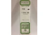 Evergreen [7208] 14 S-Scale Strip (2 x 8) .030 x .125 (10 per pack)