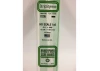 Evergreen 14in (35cm) HO-Scale Strip .011x.066in (1x6) (10 per pack)