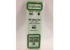 Evergreen 14in (35cm) HO-Scale Strip .022x.022in (2x2) (10 per pack)
