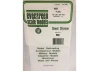 Evergreen 6x12in (15x30cm) White Sheet assortment (1 sheet each .010in, .020in, .040in per pack)