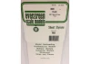 Evergreen 6x12in (15x30cm) White Sheet .005in Thick (3 Sheet per pack)