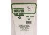 Evergreen 6x12in (15x30cm) White Sheet .010in Thick (4 Sheet per pack)