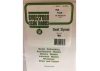 Evergreen [9108] 8 x 21 White Sheet .125 Thick (1 sheet per pack)
