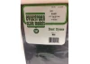 Evergreen [9111] 8 x 21 Black Sheet .010 Thick (8 sheets per pack)