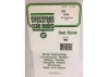 Evergreen 6x12in (15x30cm) White Sheet .125in Thick (1 sheet per pack)