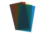 Evergreen [9905] 6 x 12 Transparent Coloured Sheet .010 Thick (1 each: Red, Blue, Green, Yellow & Black)