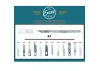 Excel K1 Knife, Light Duty Round Aluminium with Safety Cap
