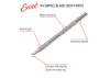 Excel K4 Swivel Knife, 360 Degree Aluminium Body with Safety Cap