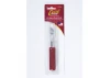 Excel K5 Knife, Heavy Duty Red Plastic Handle with SafetyCap (Carded)