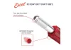 Excel K5 Knife, Heavy Duty Red Plastic Handle with SafetyCap (Carded)
