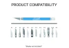 Excel K18 Grip-On Knife with Safety Cap, Blue (Carded)