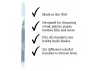 Excel K18 Grip-On Knife with Safety Cap, Grey (Carded)