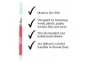 Excel K18 Grip-On Knife with Safety Cap, Red (Carded)
