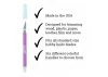 Excel K18 Grip-On Knife with Safety Cap, Purple (Carded)