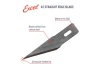 Excel #2 Straight Edge Blade, Shank 0.345 (0.88 cm) (5pcs) (Carded)