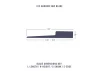 Excel #15 Narrow Saw Blade, Shank 0.345 (0.88 cm) (5pcs)(Carded)