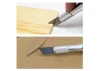 Excel #19 Angled Edge Blade, Shank 0.345 (0.88 cm) (5pcs) (Carded)