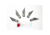 Excel #24 Deburring Blade, Shank 0.345 (0.88 cm) (5pcs) (Carded)