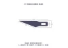 Excel 11 Double Honed Blades (100pcs)