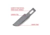 Excel #10 Curved Edge Blade, Shank 0.25 (0.58 cm) (100pcs) (Bulk)