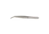 Excel 4.5in Curved Stainless Steel Tweezers (Carded)