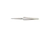 Excel 4.5in Pointed Self Closing Stainless Steel Tweezers(Carded)