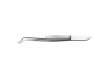 Excel 6in Curved Point Stainless Steel Tweezers (Carded)