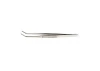 Excel 6in Curved Point Stainless Steel Tweezers (Carded)