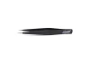 Excel Hollow Handle Fine Point Tweezers, Black (Carded)