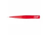 Excel Hollow Handle Fine Point Tweezers, Red (Carded)