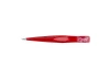 Excel Hollow Handle Fine Point Tweezers, Red (Carded)