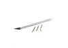Excel Double Ended Chuck and Safety Cap (Hobby Awl, 3 Burnisher Tips, #11 Blade) (Carded)