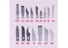 Excel Super Deluxe Knife Set (Vinyl)