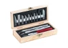 Excel Hobby Knife Set, Wooden Box (Boxed)