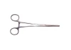 Excel 7.5in Straight Nose Stainless Steel Hemostats (Carded)