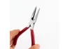 Excel 5in Spring Loaded Soft Grip Plier, Needle Nose withSide Cutter (Carded)