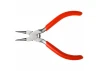 Excel 5in Spring Loaded Soft Grip Plier, Round Nose (Carded)