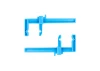 Excel 3in Adjustable Plastic Clamp (Carded)