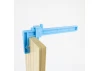 Excel 3in Adjustable Plastic Clamp (Carded)
