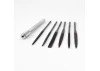 Excel Assorted File Set with Handle, Cut #2 with Square, Round, Halfround, Equaling, Knife and Flat (6pcs) (Carded)