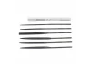 Excel Assorted File Set with Handle, Cut #2 with Square, Round, Halfround, Equaling, Knife and Flat (6pcs) (Carded)