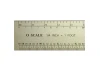 Excel 12in Deluxe Model Ref Ruler (Pouch)