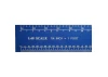 Excel 12in Scale Model Ref Ruler (Pouch)