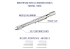 Excel Mini Pin Vise with 12 Assorted Drills (Carded)